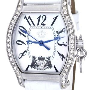 Juicy Couture White Leather Watch OBO